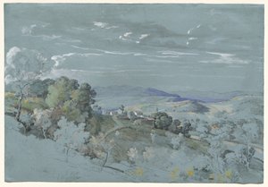 Umbrian kukkulat Perugian lähellä, 18301832.