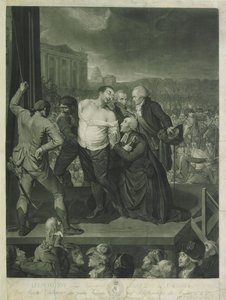 Lluís XVI al cadafal, 1795. finlandès tekijältä Johann Gerhard Huck