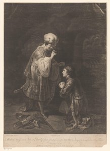 Daavidin ja Absalomin sovinto tekijältä Johann Gottfried Haid