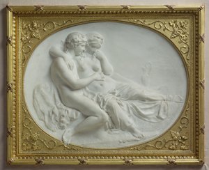 Bacchus lohduttaa Ariadnea, 1793 (marmori)