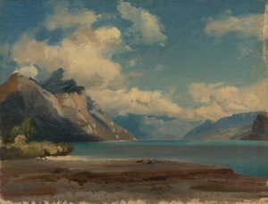 Weesen am Walensee, Sveitsi tekijältä Johann Gottfried Steffan