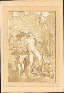 Venus tekijältä Johann Gottlieb Prestel after Jacopo Ligozzi