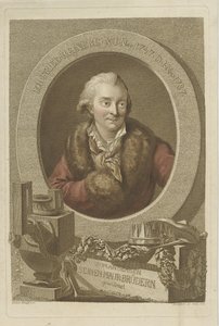 Johann Friedrich Reinecken muotokuva 1745-1787, 1788. tekijältä Johann Gottlob Seyffert