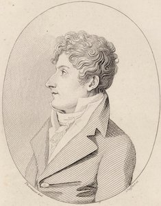 Säveltäjä Francesco Morlacchin muotokuva 1784-1841, noin 1820. tekijältä Johann Gottlob Seyffert