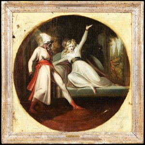 Leonora löytää Alonzon tikarin tekijältä Johann Heinrich Füssli