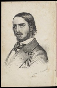 Georg Herwegh 1817-1875, 1840-luku tekijältä Johann Heinrich Richter