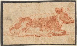 Lehmä, 1600-luvun toinen puoli. tekijältä Johann Heinrich Roos