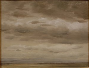 Pilven luonnos tekijältä Johann Heinrich Schilbach