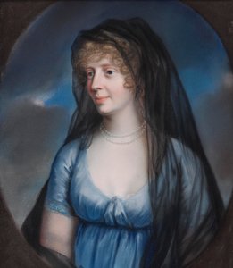 Johann Heinrich Schröder - prinsessa Luise von Stolberg-Gedern, leskeksi jäänyt Saksi-Meiningenin herttuatar.