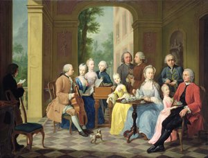 Timmermann-perheen muotokuva, 1758