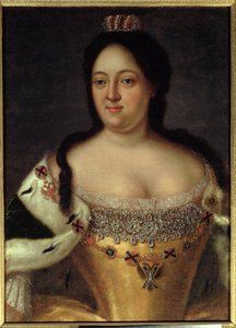 Keisarinna Anna Ioannovnan (1693-1740) muotokuva