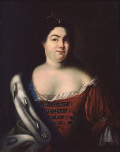 Keisarinna Katariina I:n muotokuva 1684-1727, 1700-luvun alku.