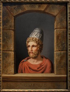 Odysseus. Johann Heinrich Wilhelm Tischbeinin (1751-1829) maalaus Öljy kankaalle