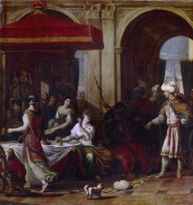 Esterin juhla (Esterin juhla). Ester (Hadassa bat Avihail) Persian kuninkaan Assueruksen vaimo (Xerxes I, 519-465 eaa.) sen jälkeen kun visiiri Haman oli antanut päätöksen valtakunnan juutalaisten tuhoamisesta, hän kutsui kaksi miestä juhlaan, jossa hän