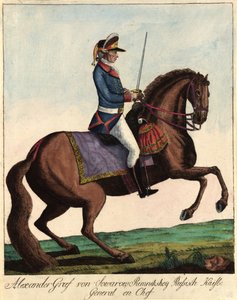 Kenttämarsalkka Generalissimo Prinssi Aleksanteri Suvorov 1729-1800, n. 1790.