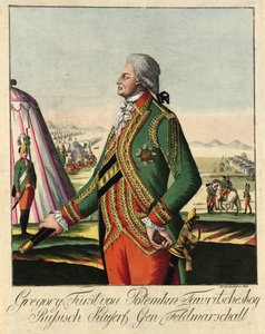 Prinssi Grigori Aleksandrovitš Potjomkin 1739-1791, n. 1790.
