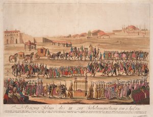 Sulttaani Selim III:n tulo sapelin vyöttämiseen 13. huhtikuuta 1789 1789