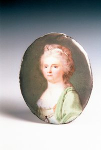 naisen muotokuva tekijältä Johann Ignaz Krafft