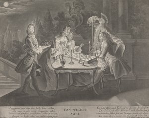Shakkipeli tekijältä Johann Jacobus Haid