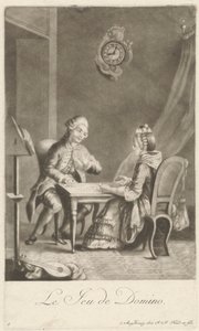 Domino peli tekijältä Johann Jacobus Haid