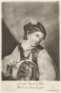 O jogador finlandês da pequena cidade tekijältä Johann Jacobus Haid