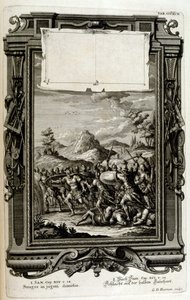 heprealaiset taistelussa; (Samuelin kirja) tekijältä Johann Jakob Scheuchzer