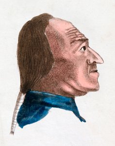Nopeasti karkaistun ihmisen kasvonpiirteet, 1808