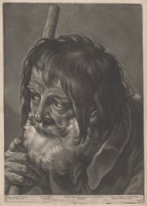Muotokuva miehestä esikunnalla tekijältä Johann Lorenz Haid