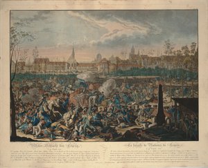 La batalla de les nacions finlandesa tekijältä Johann Lorenz Rugendas the Younger