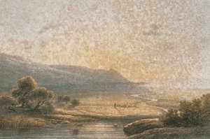 Mount Carmel Bernatzin et aiin etsauksessa - Eisenblätter, R. Editore