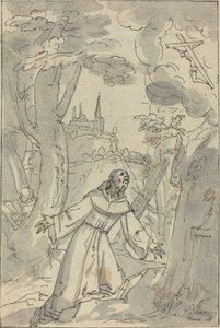 Pyhän Franciscuksen leimautuminen tekijältä Johann Matthias Kager