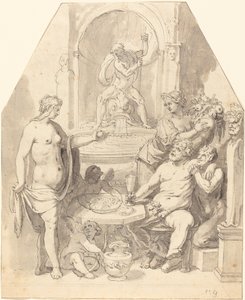 Ilman Ceresta ja Bacchusta Venus jäätyy tekijältä Johann Matthias Kager