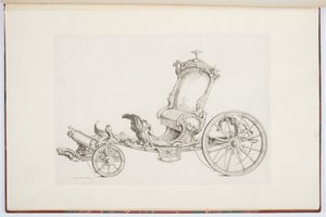 Suunnittelu Cabrioletiin tekijältä Johann Michael Hoppenhaupt II