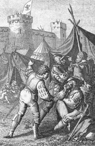 VIII kantonien konfederaatio (Sveitsi): "" Keisari Kaarle IV (1316-1375), joka piiritti Zürichin kaupunkia noin 1351 (Kaarle IV, Pyhän Rooman keisari piiritti Zürichiä vanhan Sveitsin konfederaation aikana (vanha kahdeksan osavaltion konfederaatio1351) ) E