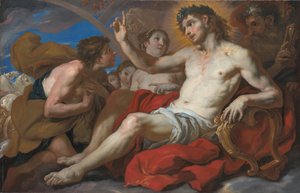 Apollo myöntää Phaetonille luvan ajaa auringon vaunuja, 169095.