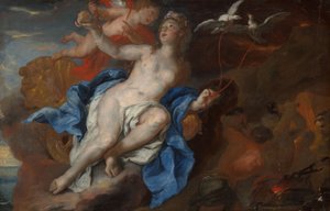 Venus ja Amor Vulcanin pajassa, n. 1690-1695 (öljy kankaalle)