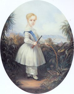 Afonso, Brasilian keisarillinen prinssi, Pedro II:n vanhin poika. 1846. tekijältä Johann Moritz Rugendas