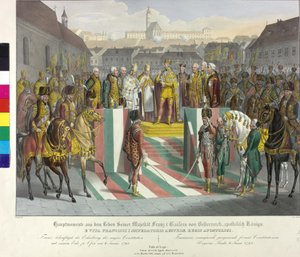 Kruunajaiset uunissa 1792 tekijältä Johann Nepomuk Hoechle