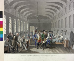 Vierailu Lugojin kenttäsairaalassa 1789