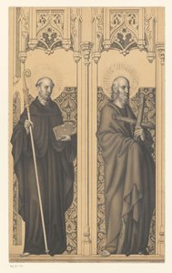Sant Benet i Felip Obres de la col·lecció dels germans Boisserée (títol de la sèrie) Finalització de la Galerie des Frères Boisserée (títol de la sèrie).
