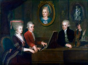 Mozartin perhe, 1780-1781