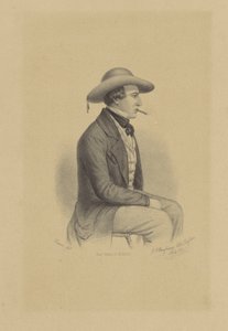 Jean Henri de Laat de Kanterin muotokuva tekijältä Johann Peter Berghaus