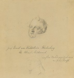 Waldstein-Wartenbergin kreivi Ernst tekijältä Johann Peter Krafft