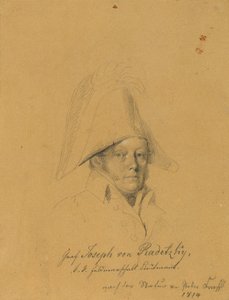 Kreivi Joseph von Radetzky tekijältä Johann Peter Krafft