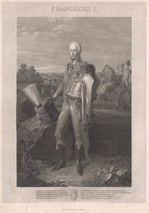 Pyhän saksalais-roomalaisen keisarin Frans II (kaiverrus) tekijältä Johann Peter Krafft