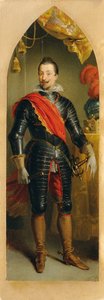 Keisari Ferdinand II seisomassa tekijältä Johann Peter Krafft