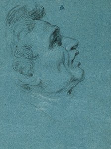 Päätutkimus Hofburgin seinämaalauksia varten tekijältä Johann Peter Krafft