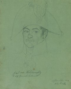 Prinssi Peter Mihailovich Volkonsky 1776-1852, 1814. tekijältä Johann Peter Krafft