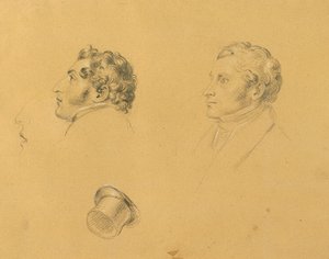 Tutkimus "sisäänkäynnistä Pariisin rauhan jälkeen" tekijältä Johann Peter Krafft