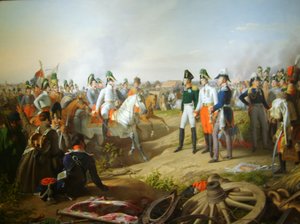 Voitonjulistus Leipzigin taistelun jälkeen 1813 tekijältä Johann Peter Krafft
